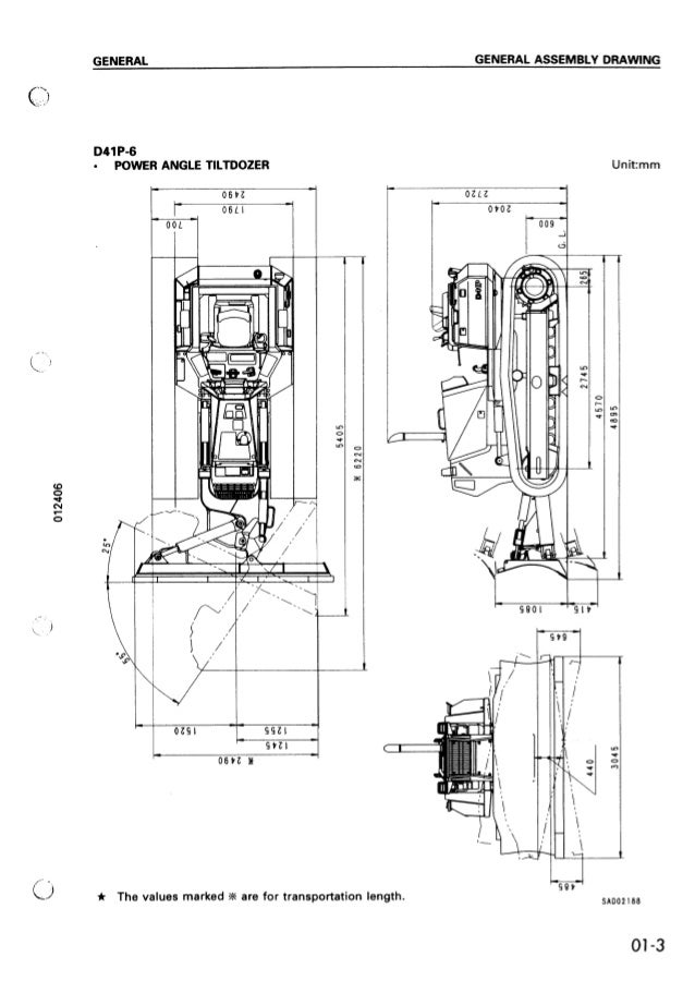 komatsu d41e 6 dozer bulldozer service repair manual s n b20001 b40000Komatsu D41p Wiring Diagrams #5